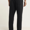 ETA Black Relaxed-Fit Mid-Rise Cotton Blend Chinos - Image 3